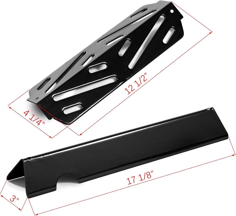 Charbrofire Genesis ii Flavorizer Bars Heat Deflector Replacement Parts for Weber Genesis II Grill Parts GS4 66032 66795 Flavor Bars Weber Genesis II 300 Series ii E-310 E310 ii E-315 ii E-335 ii S-335 ii se-335 - Image 2